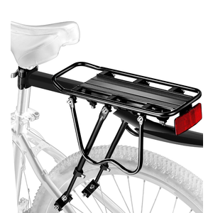 Rear Bike Rack,Bike Cargo Rack w/Fender & Large Size Reflective,Quick Release Mountain Road Bicycle Rear Racks,Universal Bike Luggage Rack,Large Capacity Bike Pannier Rack,YONTUO