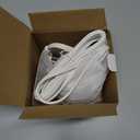 3-Inch Desktop Power Grommet,Max 65W USB C Charger,2 Outlets and 3 USB, High-Speed Charging Station, Flush Mount Desk Hole Round Power Outlet, Recessed Power Strip,6ft Cord Flat Plug (White)