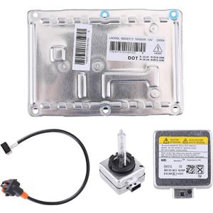 Headlight Control Module, Ballast Headlight Modul, Xenon HID Ballast with Igniter & D1S Bulb, Compatible for Cadillac CTS SRX, for Volvo S60 S80 V70 XC70 XC90, for Audi A4 Quattro S4 89035113