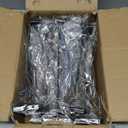 10-Pack Gridwall Shelf Brackets  8-Inch Black Metal Support Arms for Grid Panels  Heavy Duty Wall Mount Brackets for Wire & Wood Shelving