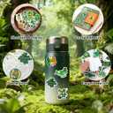 St Patricks Day Stickers, 200 PCS Shamrock Stickers, Non-Repeating St Patricks Day Sticker Bulk, Vinyl Waterproof Clover Sticker Bulk for Irish Decor, Water Bottle, Laptop, Computer, Scrapbooking