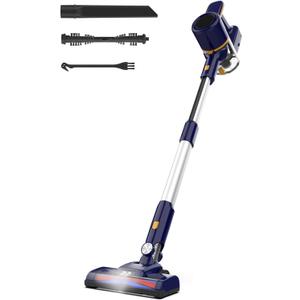 N7S Lightweight Stick Vacuum with Powerful Suction, 6-Cell 2200mAh Vacuum Cleaners for Pet Hair, Carpet, Floor