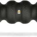 Rollga Foam Roller PRO - High Density Foam Roller for Back Pain Relief, Deep Tissue Massage & Muscle Recovery. Physical Therapy Exercise Tool for Neck, Back, Legs, & Feet. Yoga & Pilates Roller (Black)