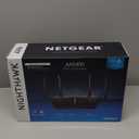 NETGEAR Nighthawk 6-Stream Dual-Band WiFi 6 Router (RAX54S)  Security Features, AX5400 Wireless Speed, Up to 5.4 Gbps, Covers up to 2,500 sq. ft., 25 Devices - 1-Year Armor Subscription Included