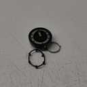 Universal 6 Hole Slim Steering Wheel Quick Release Hub Adapter Snap Off Boss kit for Race/Rally/Motorsport (Black)