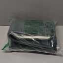 Buganda Memory Foam Bath Mat, 47" x 17", Ultra Soft and Non-Slip Bathroom Rugs, Water Absorbent and Machine Washable Bath Rug for Bathroom, Shower, and Tub, Dark Green