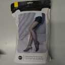 EXQUISLIFE Fleece Lined Tights Sheer Women - Fake Translucent Warm Pantyhose Leggings Sheer Thick Tights, for Winter (Small, Black+coffee)