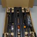 Perlegear Full Motion TV Mount for 32-69 Inch TVs up to 99 lbs, Max VESA 400x400mm, Fits 16/12 Wood Studs, Height Adjustable Pre-Assembled TV Wall Mount, Tool-Free Tilt, Swivel & Extension, PGMF21.