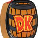 Nintendo Donkey Kong DK Barrel Shaped Insulated Lunch Bag Tote For Hot And Cold Food, Drinks, And Snacks