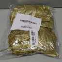 12 Pieces Glitter Christmas Bows Christmas Wreath Christmas Tree Ornaments Bows for Party Decoration (New Gold12)