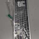 TECKNET Bluetooth Keyboard Rechargeable, 4-Device Free Switching (2.4G+BT), Ultra-Slim Full Size Wireless Keyboard, Quiet Typing, for PC/Laptop/Smart TV/Phone, Adjustable Stand, 12 Multimedia Keys (Silver&Grey)