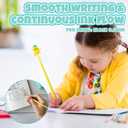 30 Pcs Squishy Pens for Kids,Cartoon Cute Fun Pens,Black Gel Ink Pens for Kids Party Favors Classroom Prizes School Office Home Supplies