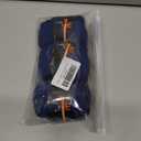 Wildarms Coolmax Bamboo Viscose Compression Running Socks for Men 3 Pairs Athletic Anti Blister Socks Cushioned Ankle Socks (Blue)