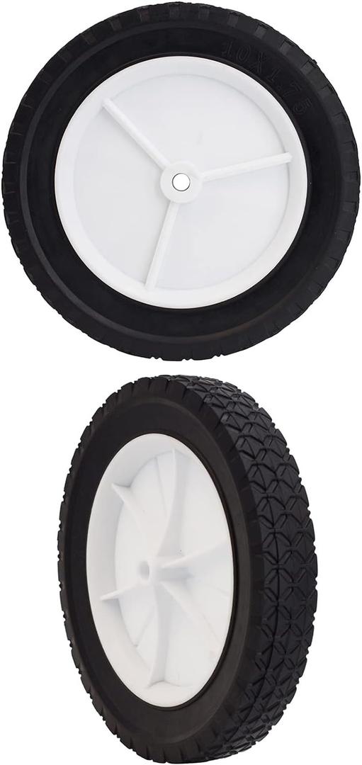 Parts Camp 10 inch Plastic Wheel Fits Oregon 72-110 Hand Trucks, Lawnmowers, Utility Carts, Radio Flyer Wagon, Lawn Sprayer, Trash Can, BBQ Grill Universal Wheel 9615