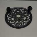 2WAYZ Plant Stand with Wheels - Heavy-Duty Rolling Plant Caddy - Dolly Base with Roller for Large Potted Plants and Flower Pot - Ideal for Indoor and Outdoor Planters - Set of 1 - Black