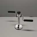 Arm Bike for Physical Exercise, Home Fitness Equipment for Seniors, Compact Arm Exerciser with Strong Suction & Adjustable Resistance for Dormitory and Renting House