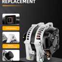 OCPTY Alternator 11196 Fit for Lexus for GS300 2006,for Lexus for GS350 07-11,for Lexus for IS250 06-13,for Lexus for IS350 06-13,2.5L 3.0L 3.5L V6 Replaces 104210-2050 104210-2051