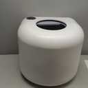 Self Cleaning Litter Box - Automatic Cat Litter Box self Cleaning, with 1 Roll Trash Bags and Mat, Small-White