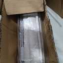 LazBlinds No Drill Cordless Roman Shades for Windows, 32" W x 60" H, White