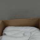 Bedsure Comforter Duvet Insert - Quilted Comforters Oversized King Size, All Season Duvet, GentleSoft Down Alternative Bedding, with 8 Tabs, Gifts for Women/Men, White, Oversized King 116 x 98 Inches