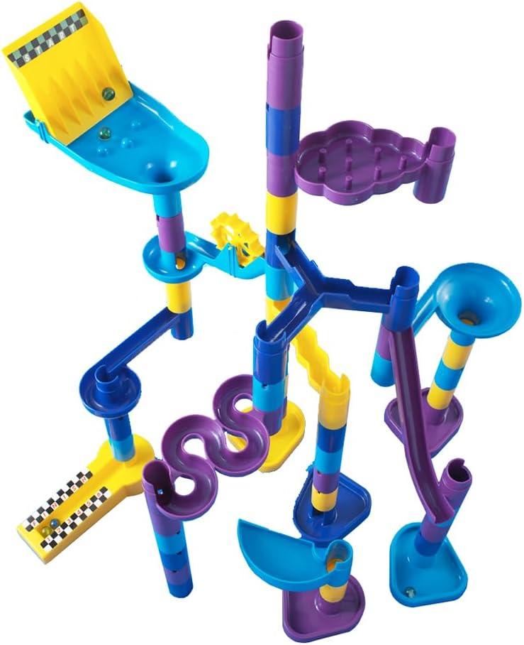 Discovery Toys MARBLEWORKS Marble Run Starter | Kid-Powered Learning | STEM Educational Building Block Toy Learning & Childhood Development 5 Years Old and Up, Small