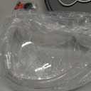 Black Flush Mount Ceiling Light Fixtures, 2-Light Ceiling Mount for Farmhouse with Seeded Glass Lampshade, Industrial Flush Mount Light Fixture Farmhouse for Hallway, Kitchen, Entryway and Foyer