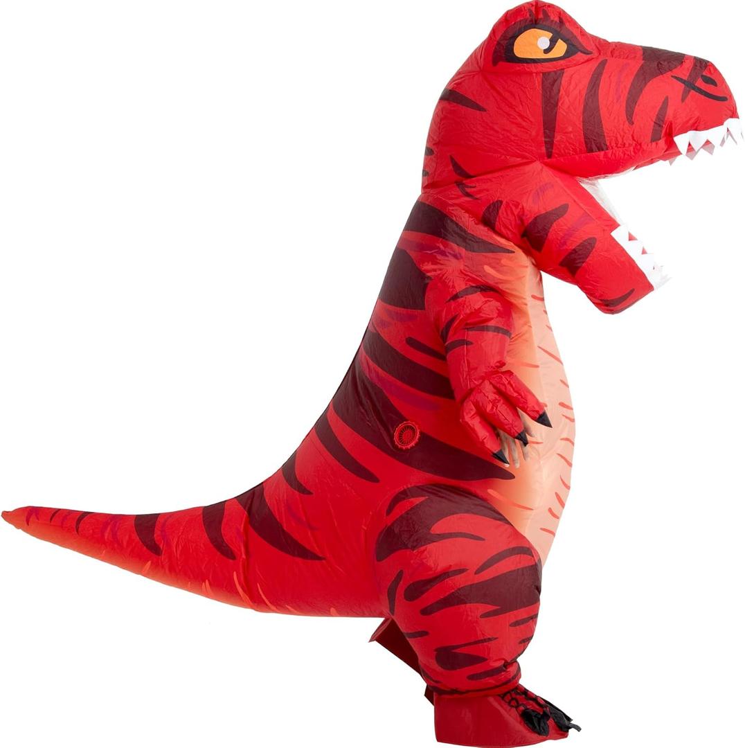Dinosaur Costumes for Adults,Inflatable Costume Adult,Blow Up Trex Costume,Halloween Costumes for Men Women