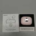 Wireless Earbuds, Bluetooth 5.4 Headphones HiFi Stereo, Bluetooth Earbuds with ENC Noise Cancelling Mic, IP7 Waterproof in Ear Earphones, 48H, LED Display Ear Buds for Pad Phones Workout Sports, Pink