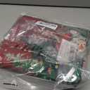 XCHI Snowman Gingerbread Man Tree Winter Tablecloth Rectangle Christmas Table Cloth Washable Table Covers for Indoor Dining Home Party Xmas Decorations 60x84 Inch