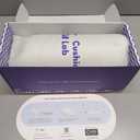 C CUSHION LAB Deep Sleep Pillow, Patented Ergonomic Contour Design for Side & Back Sleepers, Orthopedic Cervical Shape Gently Cradles Head & Provides Neck Support & Shoulder Pain Relief - Calm Grey