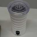 Milk Frother, Paris Rhne 4-in-1 Milk Steamer and Frother, Hot & Cold Foam Milk Warmer with Temperature Control, Auto Shut-Off Frothers for Coffee, Latte, Cappuccino, Macchiato (White)