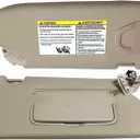 Car Sun Visor Grey Beige Left Right Driver Passenger Side 96400-3TA2A for Nissan for Altima 2013 2014 2015 2016 2017 2018 96401-3TA2A