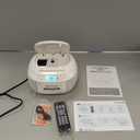 Greadio CD Player Boombox Cassette Player Combo with Bluetooth,AM/FM Radio,Stereo Sound with Remote Control,AUX/USB Drive,Tape Recording,AC/DC Powered,Headphone Jack,LCD Display for Home,Kids,Gift (White)