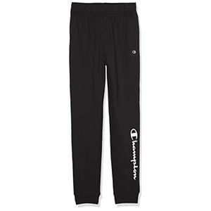 Champion Boys Sweatpants, Lightweight Sweatpants for Boys, Kids' Pants, Script & Print, 25" XL