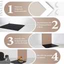 2-Sided 2 PCS Morandi Photo Backdrop Boards, Flat Lay Food Photography Background, Durable Waterproof Product Photography, 24x24 Inch, BEIYANG