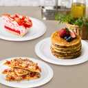 Paper Plates Bulk 1000 Count, Small Dessert Plates 6 Inch Disposable, Eco Friendly, Sturdy, White, 6 Inch 1000 Pack