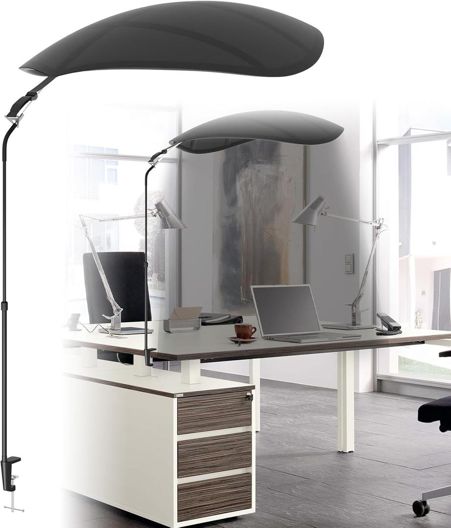 Office Cubicle Shade Cubicle Desk Light Shield to Block Overhead Light Office Cubicle Accessories