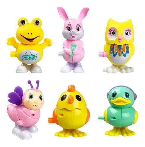 Anditoy 6 Pack Christmas Wind Up Toys