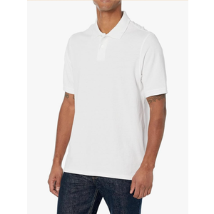 Amazon Essentials Men's Regular-Fit Cotton Pique Polo Shirt, Size M