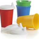 Tupperware Brand Bell Tumblers & Seals - 7 oz (200 mL) - Dishwasher Safe & BPA Free - Durable, Dripless Sippy Cup with Lid for Ages 6-24 Months
