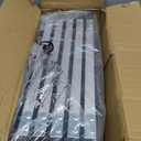 Dog Stairs for Large Dogs - 5 Step Wide 16in High 34in Foldable Dog Ramp for Car Non-Slip Surface Support up to 230lbs - Suitable for SUV,Truck, Sofas, Bed