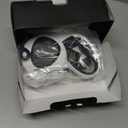 AVANTO Retractable Dog Leash with Flashlight, 16ft Heavy Duty LED Night Safety Leash for Dogs up to 110lbs  360 Tangle-Free, USB Rechargeable Light, Waste Bag Dispenser, One-Hand Brake & Lock