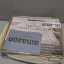 Mueller Ultratemp King Size Sheets Set, Super Soft 1800, 6 Piece, Deep Pocket up to 16" Bed Sheets, Transfers Heat, Breathes Better, Hypoallergenic, Wrinkle, Cream