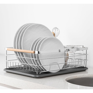 OGGI Dish Drying Rack White W UTNSL Cady