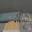 besrey Kids Tent, Kids Play Tent 2 in 1 with Padded Mat and Lights, Large Playhouse with 2 Doors & 4 Windows, Indoor & Outdoor, Christmas Toddler Playhouse, 51" x35" x 51" (Green)