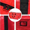 Christmas Tree Storage Bag with Double Zipper- Fits Up to 7.5 ft Holiday Xmas Disassembled Trees  Moisture Proof Protection for Holiday Decor,Green