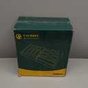 Bamboo Foil and Plastic Wrap Organizer with Cutter, Kitchen Drawer Storage, Dispenser Compatible with Sandwich and Snack Variety Size Bags Ziplock Bag