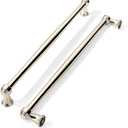 khtumeware 6 Pack Polished Nickel Cabinet Pulls 10 Inch(256mm) Hole Centers Cabinet Pulls Kitchen Cabinet Hardware for Cupboard Drawer Handles Dresser Pulls