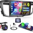 [2+64GB] Hikity Android Car Stereo for Honda Accord 9th (Auto A/C) 2013-2015 with Wireless Carplay Android Auto, 10.1" HD Touchscreen Car Radio with BT GPS WiFi SWC FM RDS DSP