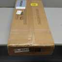 Ulif U11 Mini Over Washer and Dryer Shelves, 3 Tiers Laundry Room Storage and Organizer Standing Shelf, Metal Freestanding Clothes Drying Rack, 28.3W x 19.7D x 77.6H, Black